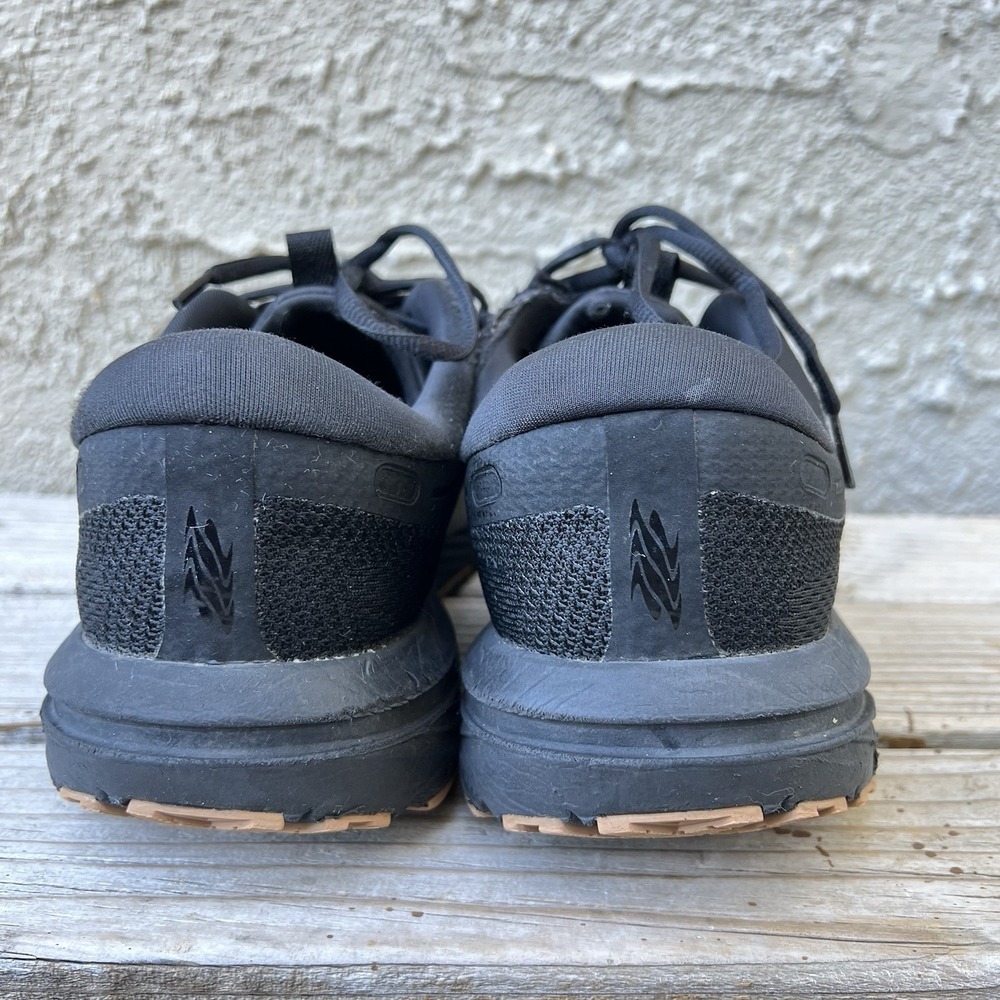 Brooks Shoes Men Size 12.5 Revel 7 Athletic Running Sneakers Black Gum Low Top - Picture 5 of 14